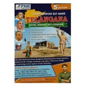 PNR Telangana History,Movement,Arts& Literature Chapterwise Bit Bank By Dr.Naveen Reddy Pailla 2026Ed[English Medium]