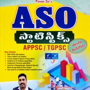 Pavan Sir’s ASO Statistics For APPSC/TGPSC By K Pavan Kumar[Telugu Medium]