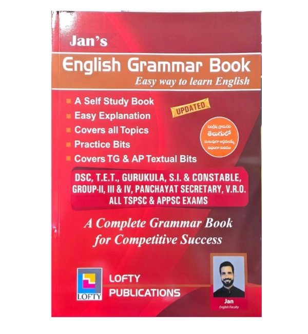 Jan sir English grammar book 2026 edition book