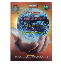 MC Reddy TGPSC GEOGRAPHY – World, India and Telangana 10th Edition By ADV Ramana Raju Sir Sept 2026Ed[English Medium] By: ADV Ramana Raju Sir